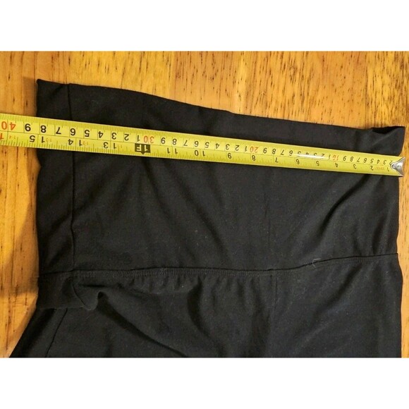 Bobbie Brooks Leggings Womens Size Medium Black Stretch Pullon Softshell - Picture 4 of 7